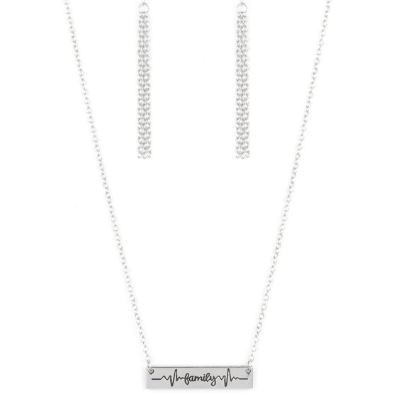 paparazzi | Jewelry | Paparazzi Living The Mom Life Silver | Poshmark